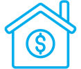 Icon depicting home loan savings for educators
