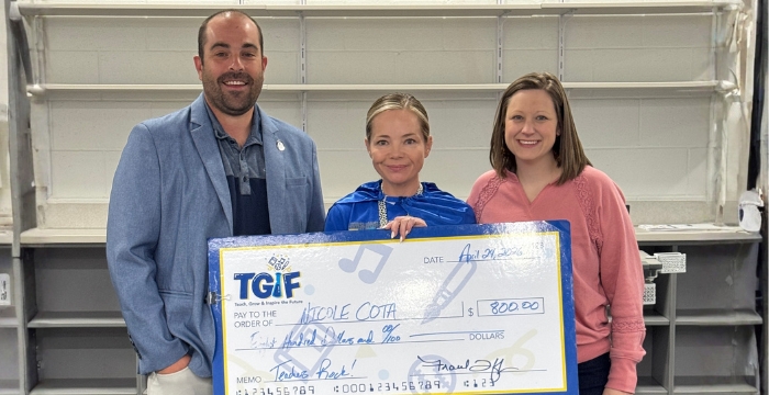 Lara-Dodson TGIF Check Presentation