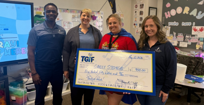 Sarah WeisTGIF Check Presentation
